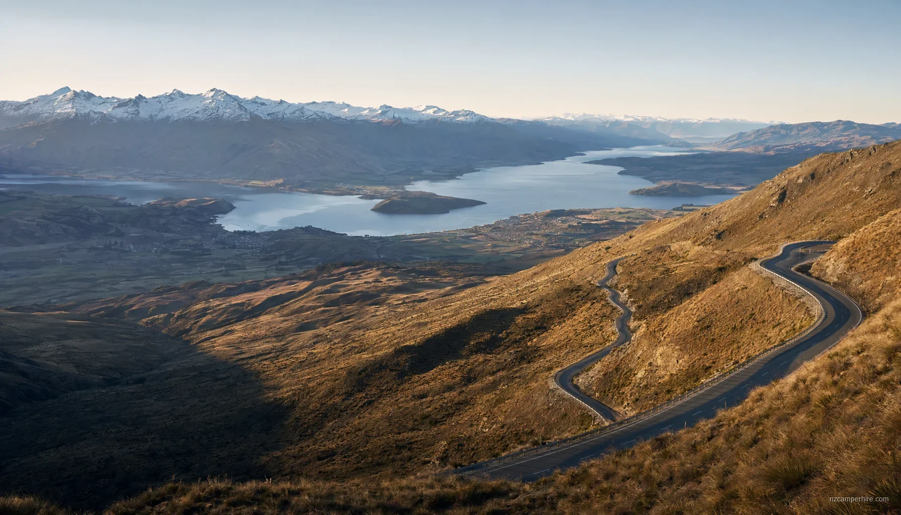 Auckland to Queenstown one-way — NZ campervan route