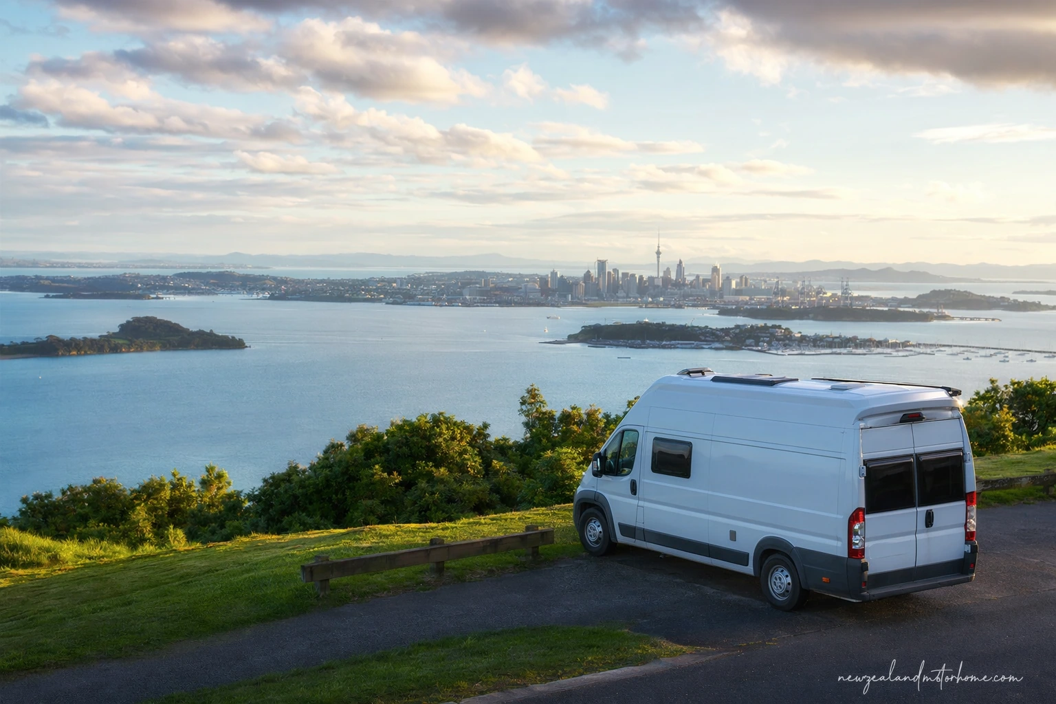 Picking up a motorhome in Auckland