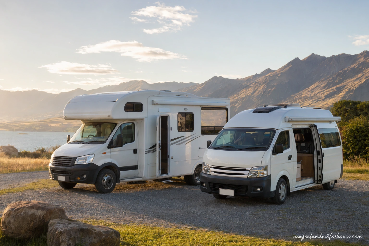 automatic vs manual campervan new zealand — campervan scene