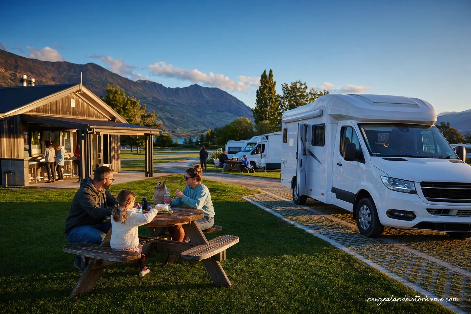 holiday parks cape reinga — campervan scene