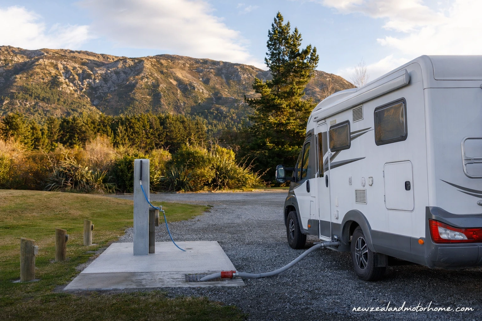 holiday parks fiordland — campervan travel