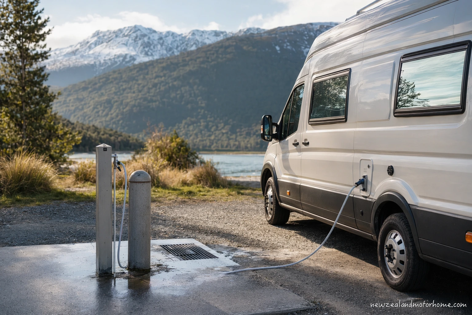 holiday parks fox glacier — campervan travel