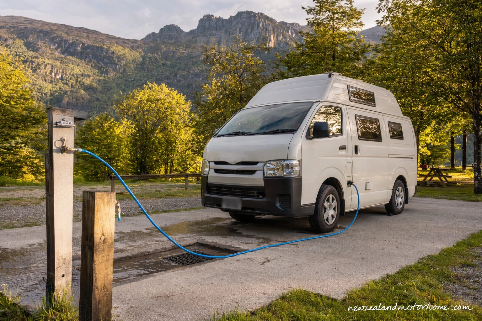 holiday parks gisborne — campervan travel