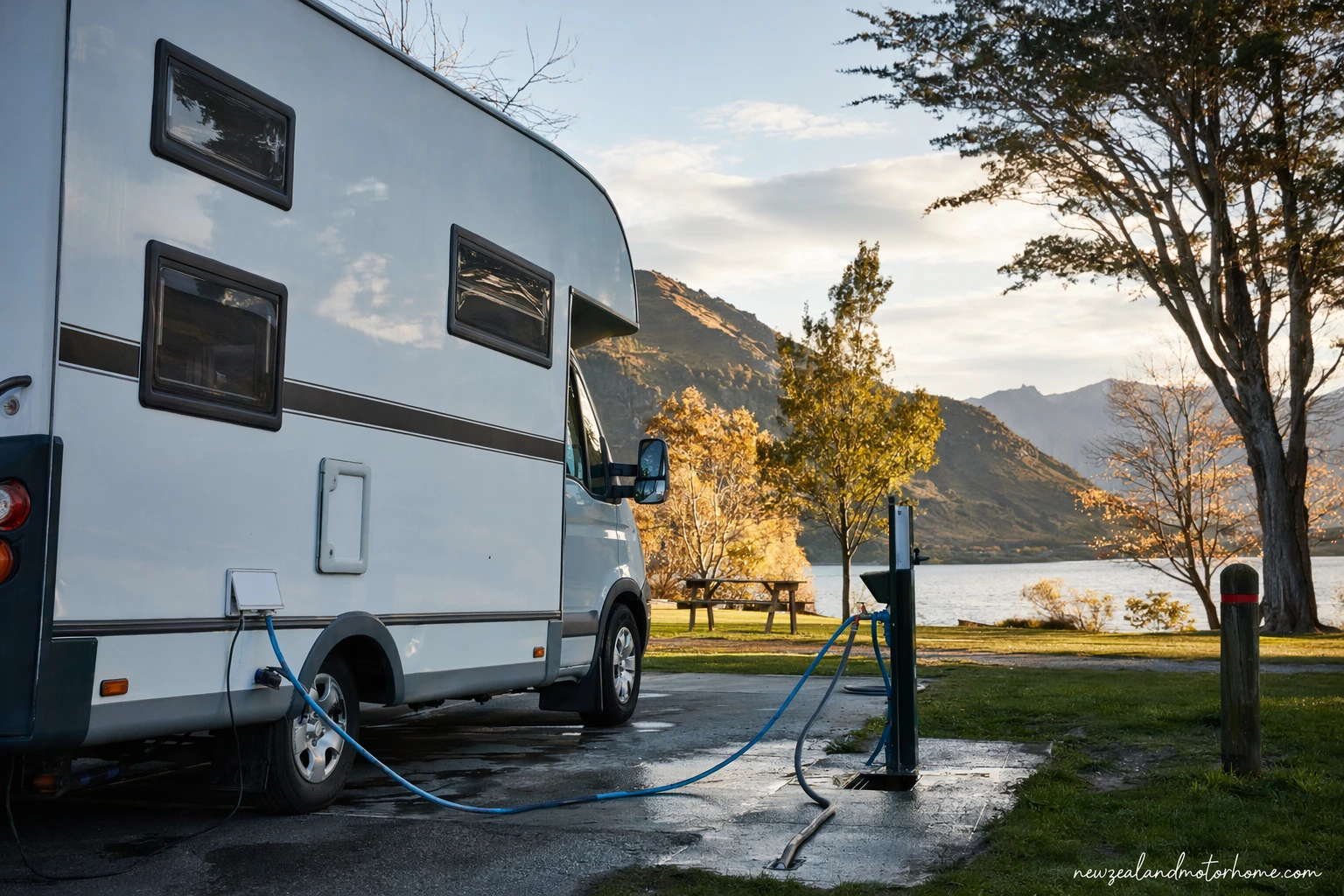 holiday parks haast — campervan travel