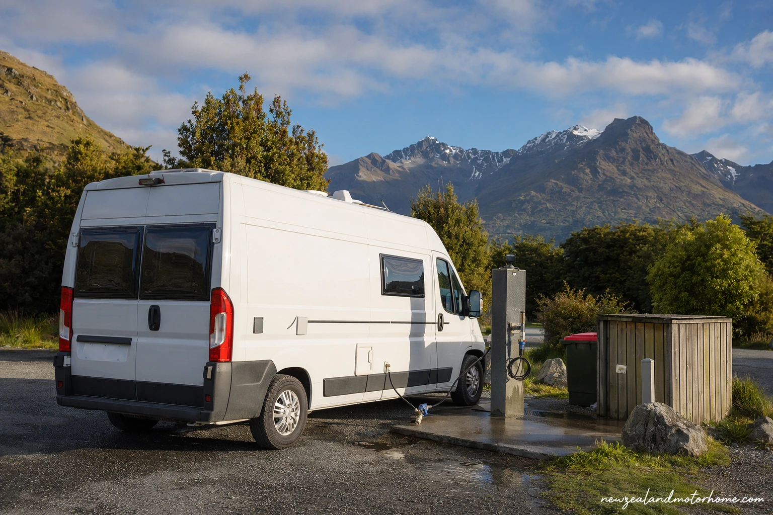 holiday parks hanmer springs — campervan travel