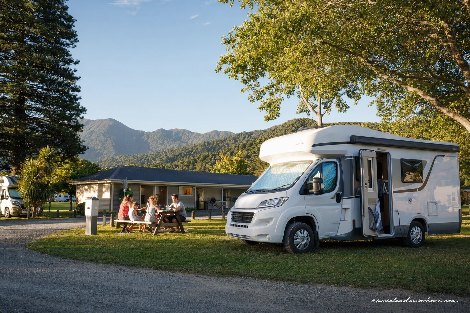 holiday parks hawkes bay — campervan scene