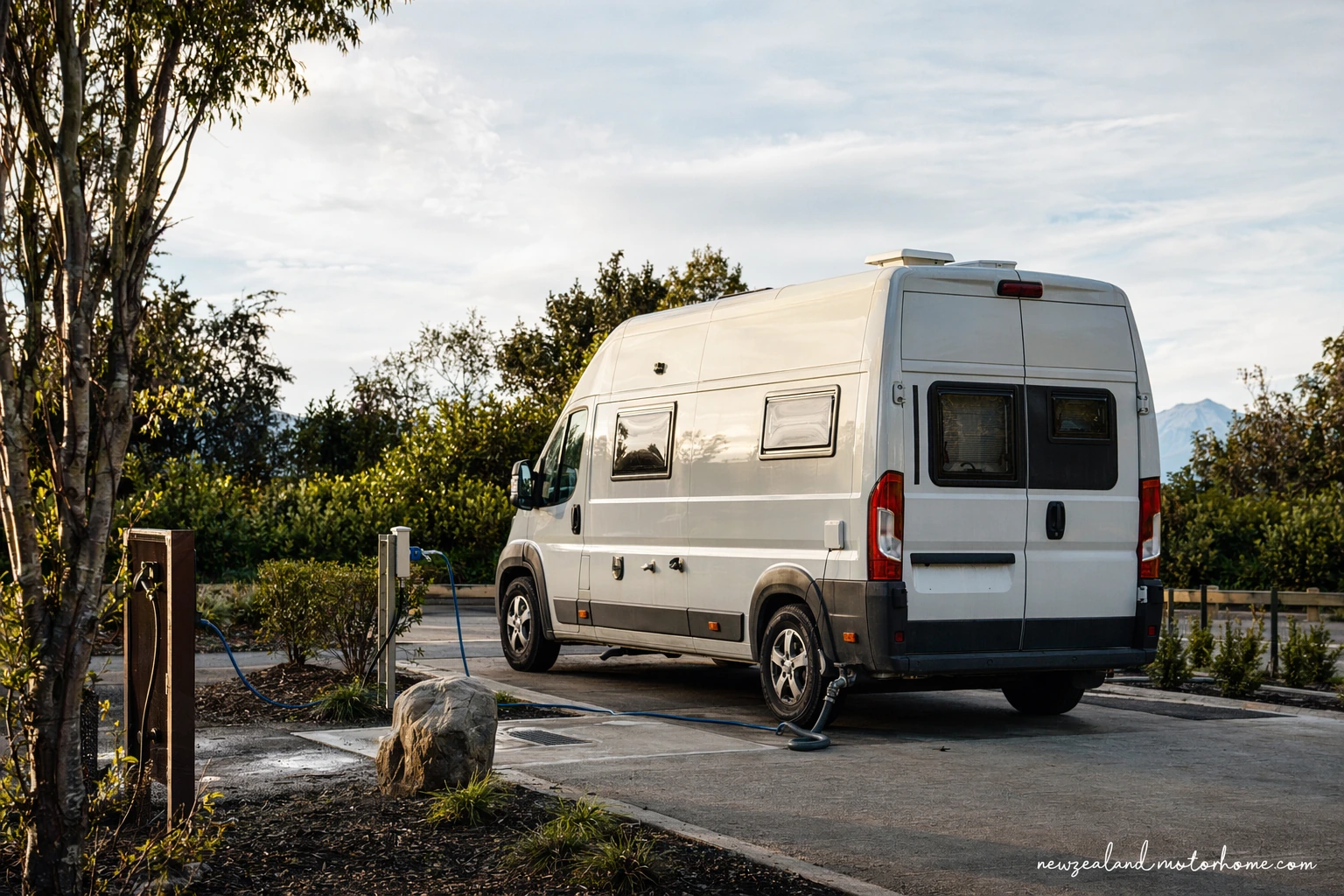 holiday parks hobbiton matamata — campervan travel