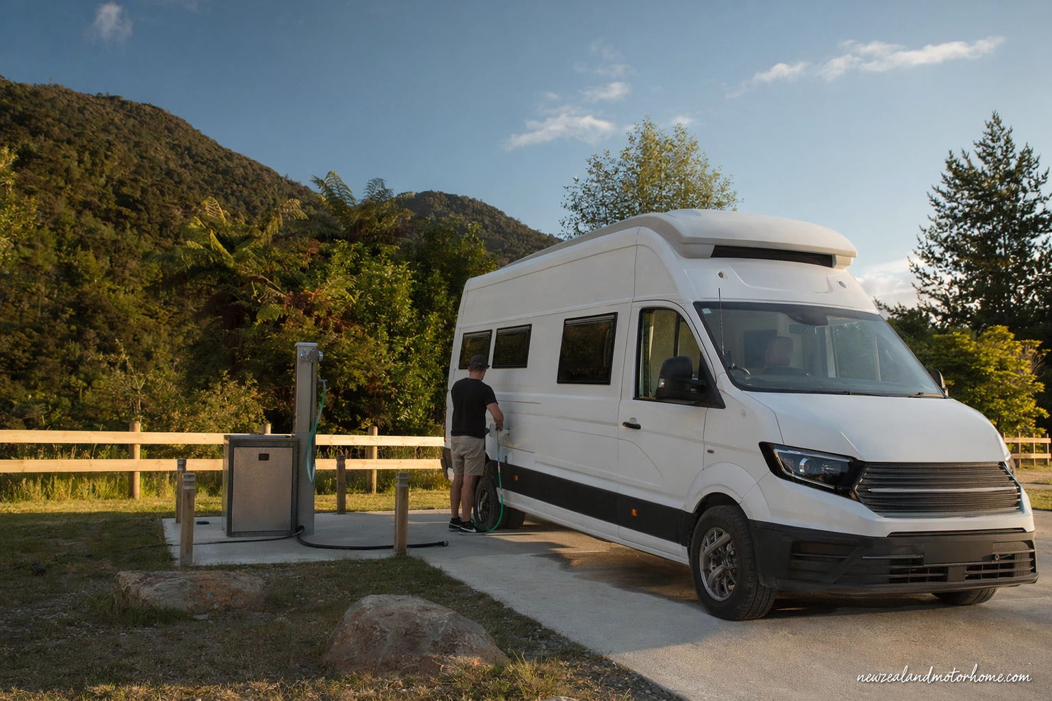 holiday parks hokitika — campervan travel