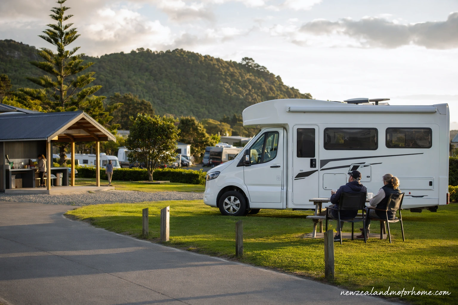 holiday parks invercargill — campervan scene