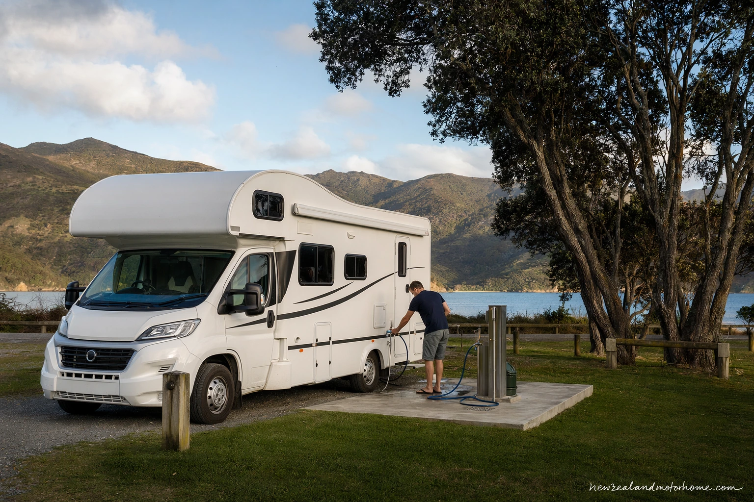 holiday parks kaikoura — campervan travel