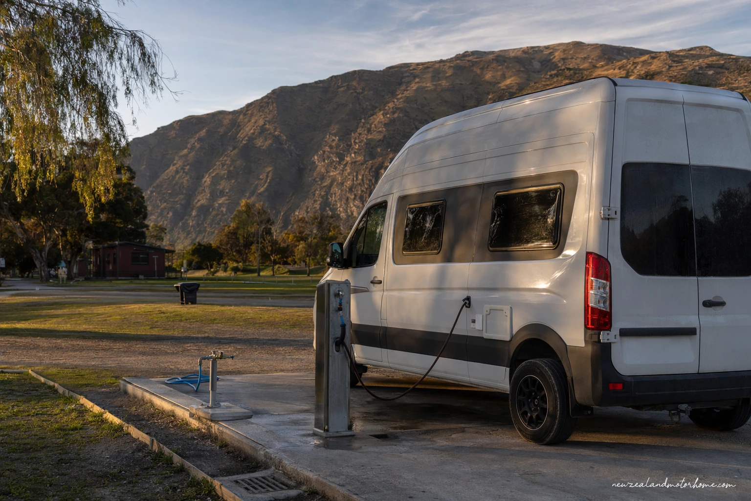 holiday parks milford sound — campervan travel