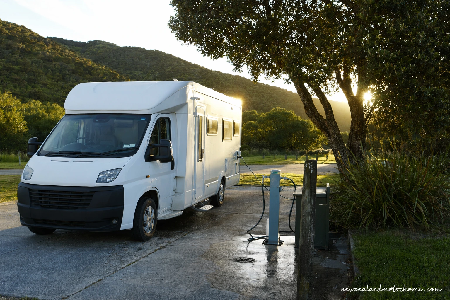holiday parks napier — campervan travel