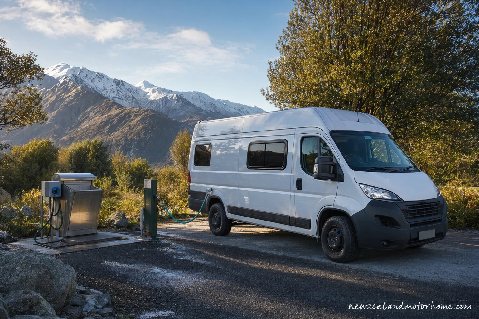 holiday parks queenstown skyline — campervan travel