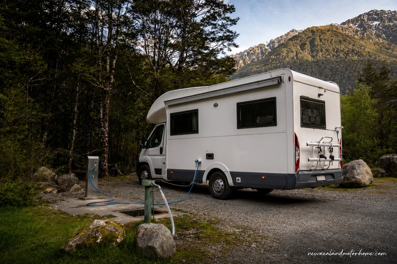 holiday parks raglan — campervan travel