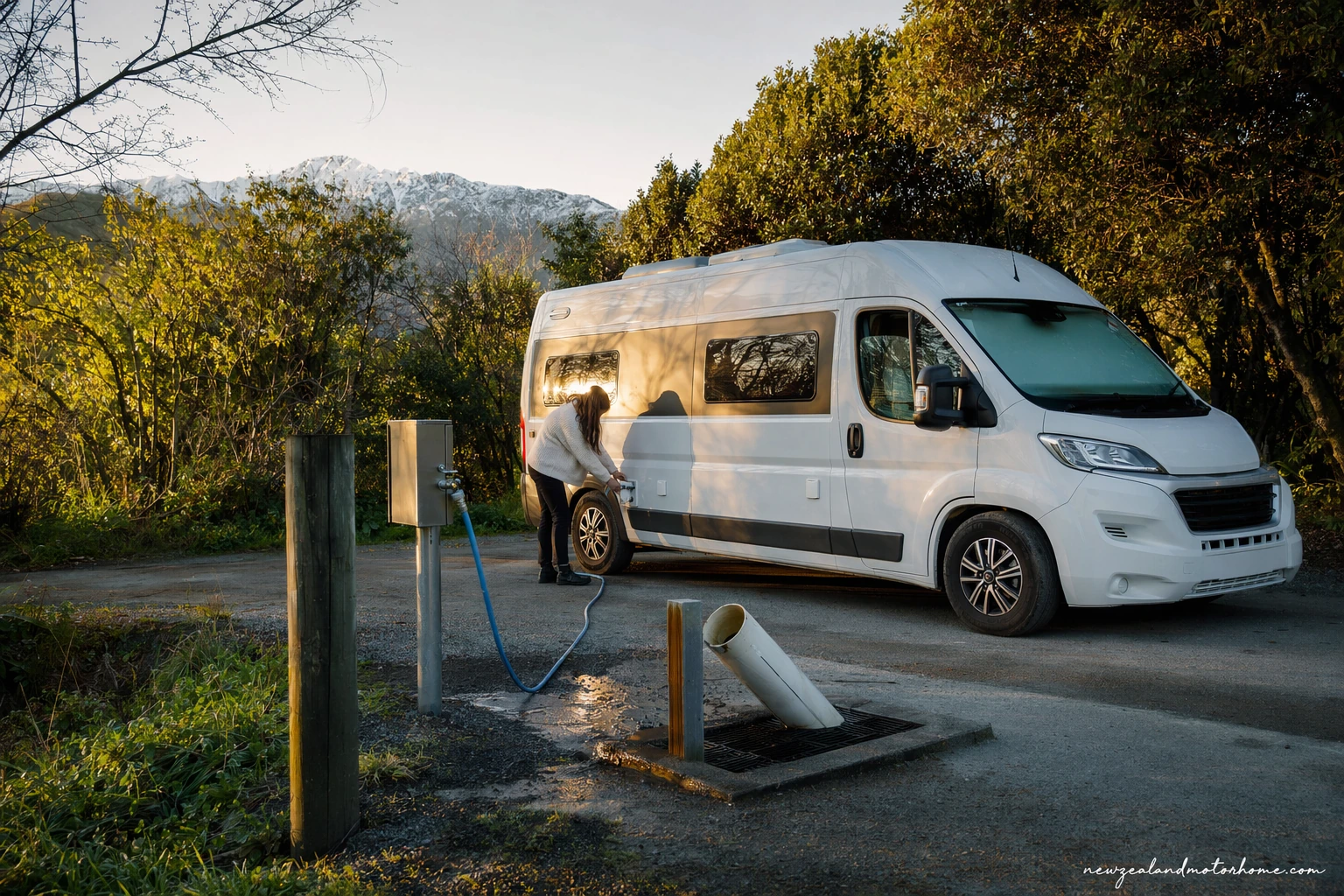 holiday parks taranaki — campervan travel