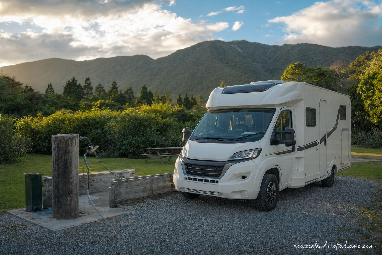 holiday parks taupo — campervan travel