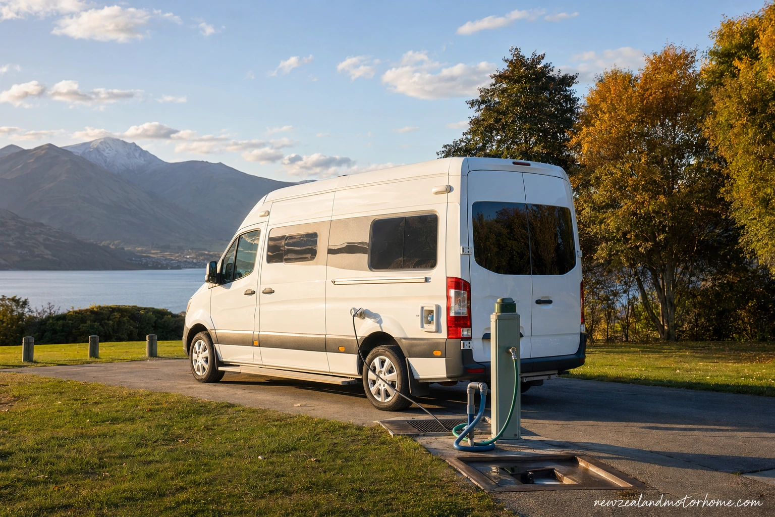 holiday parks wellington — campervan travel