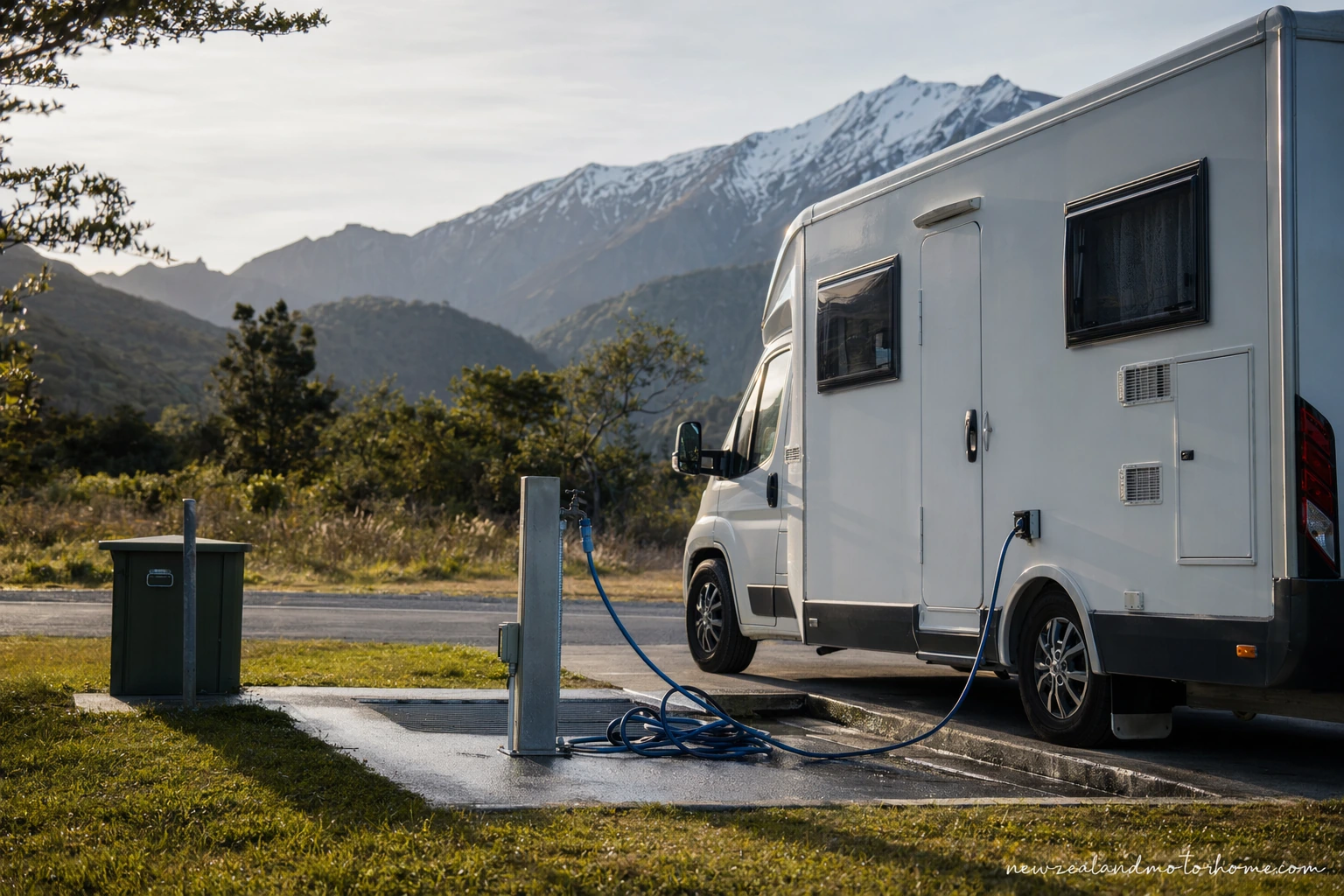 holiday parks white island — campervan travel