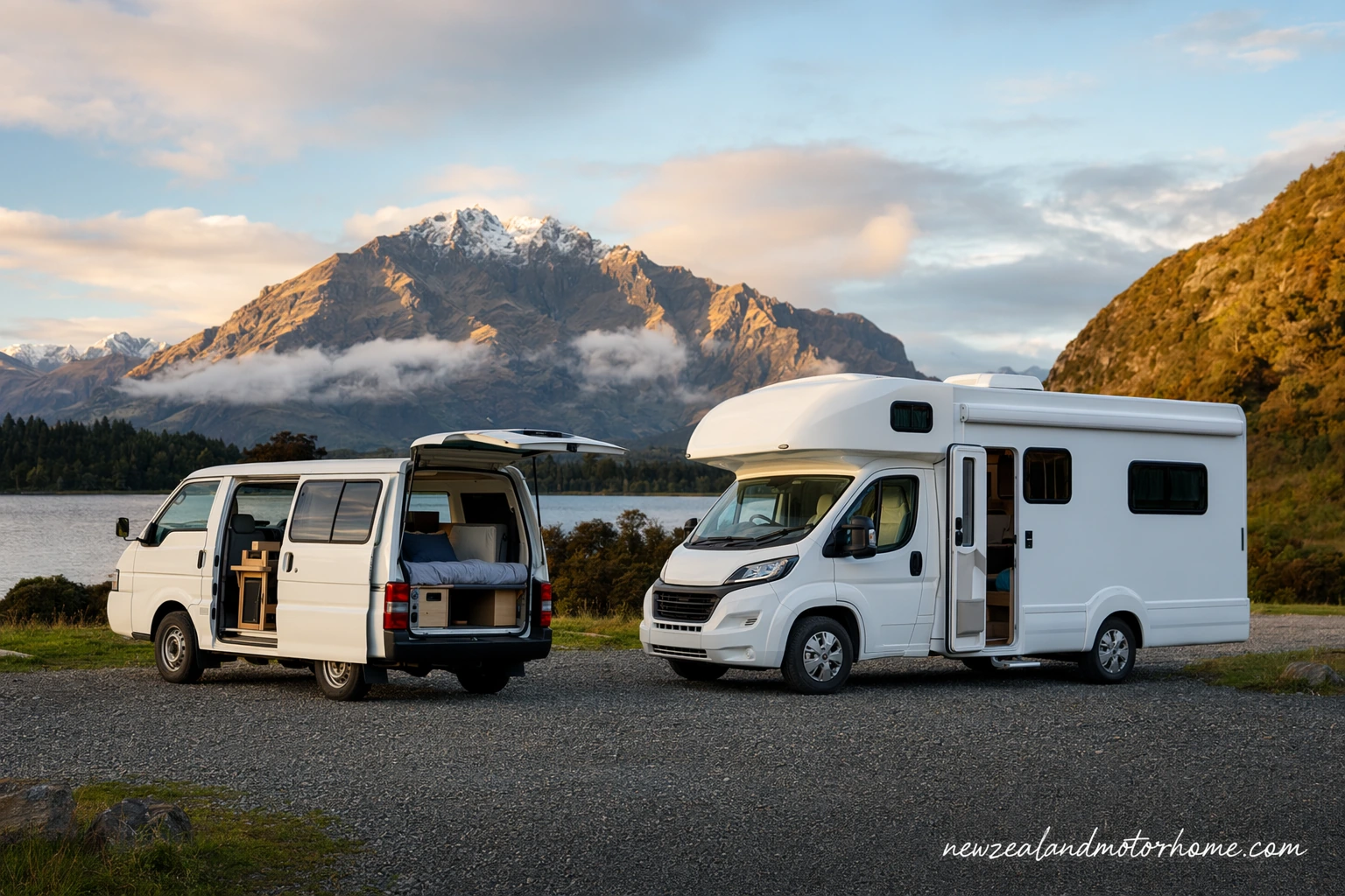 maui vs britz campervan — campervan scene