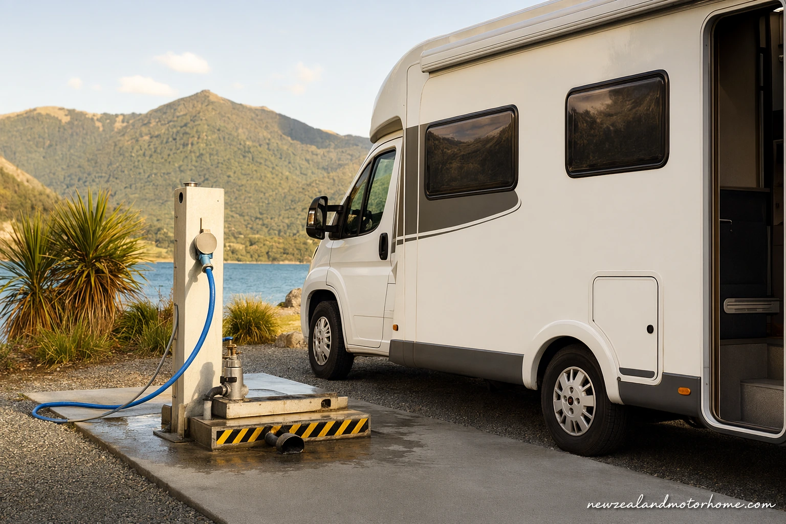 new zealand campervan campsites — campervan travel