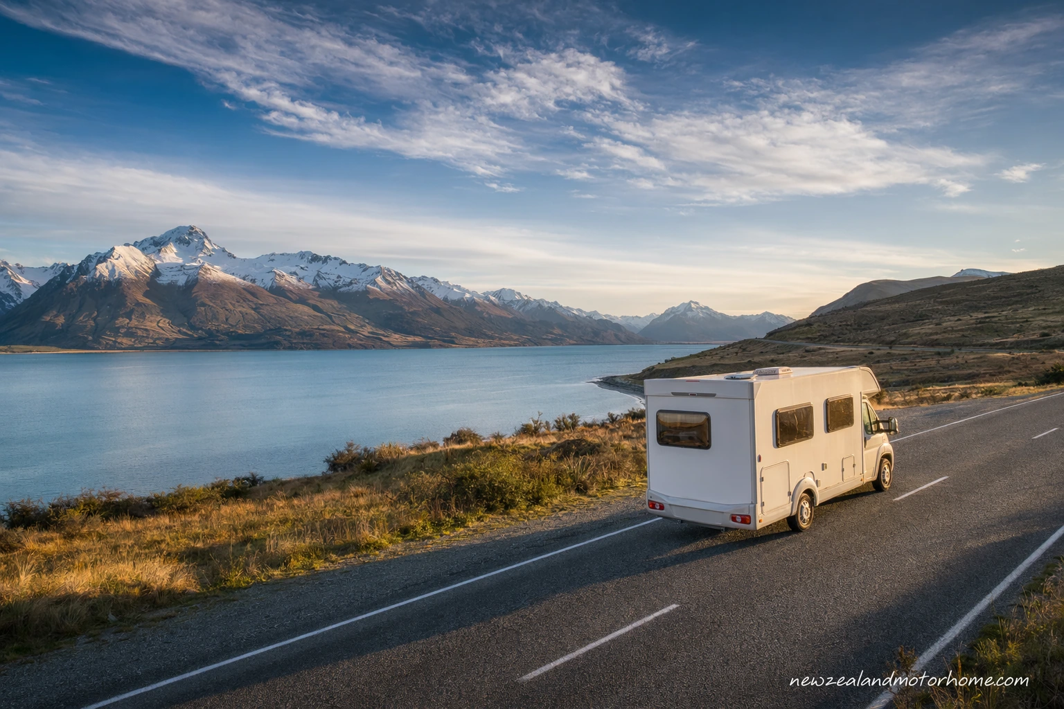 Illustrated campervan map — north island 10 day campervan package
