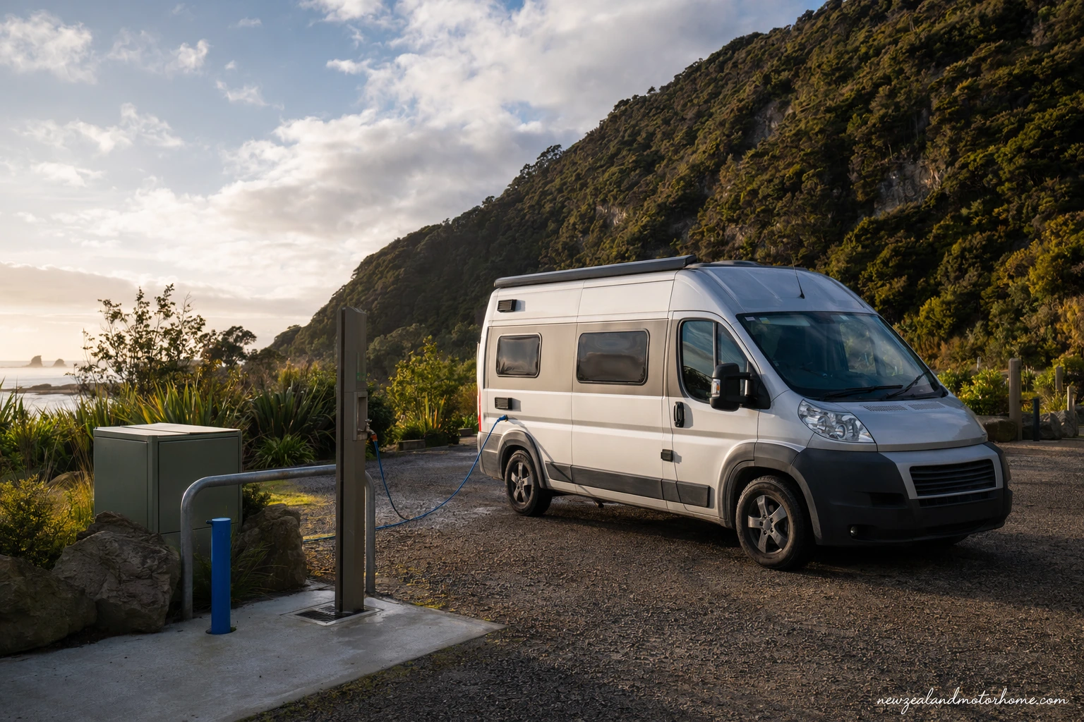 top holiday parks new zealand — campervan travel