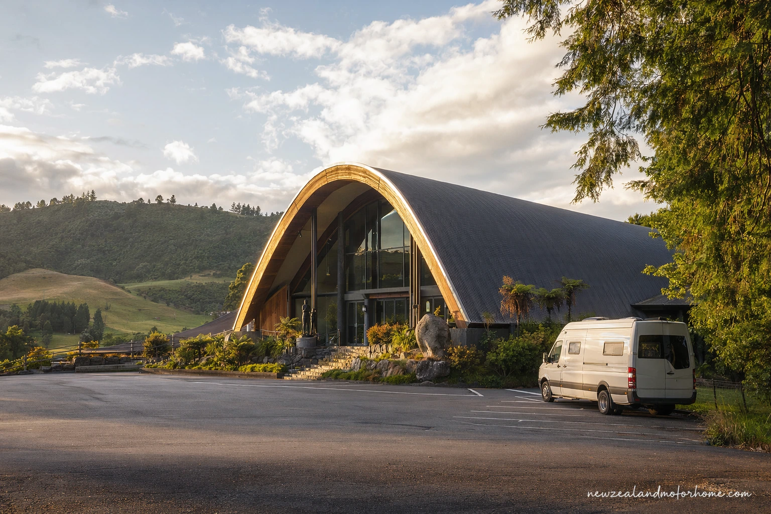 visiting agrodome rotorua by campervan — campervan travel