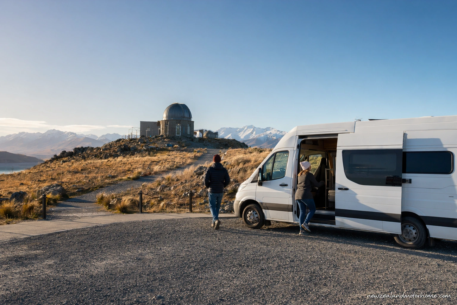 visiting mt john observatory tekapo by campervan — campervan scene