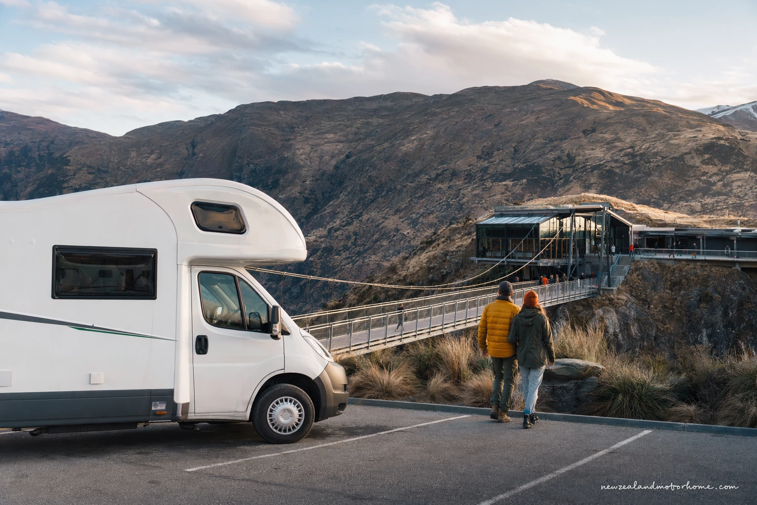 visiting nevis bungy by campervan — campervan scene