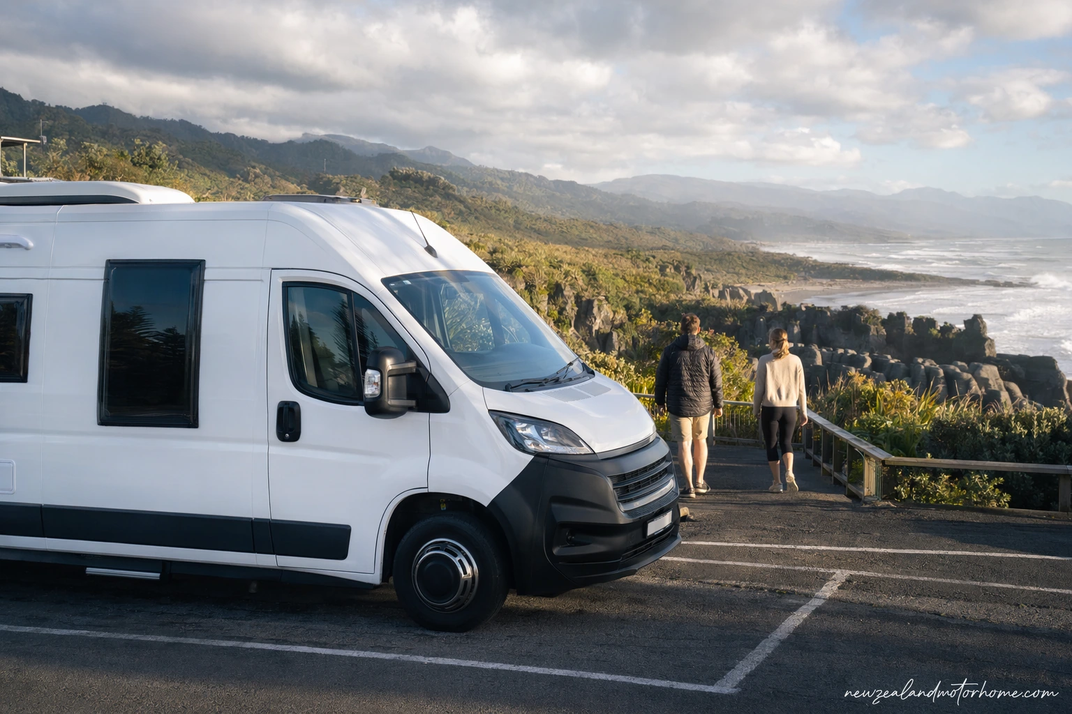 visiting pancake rocks punakaiki by campervan — campervan scene