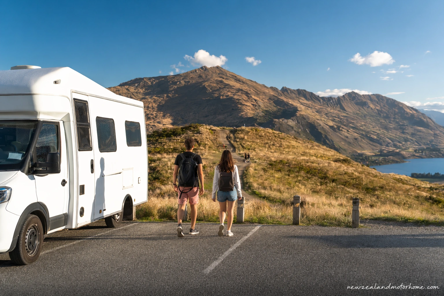 visiting roys peak wanaka by campervan — campervan scene