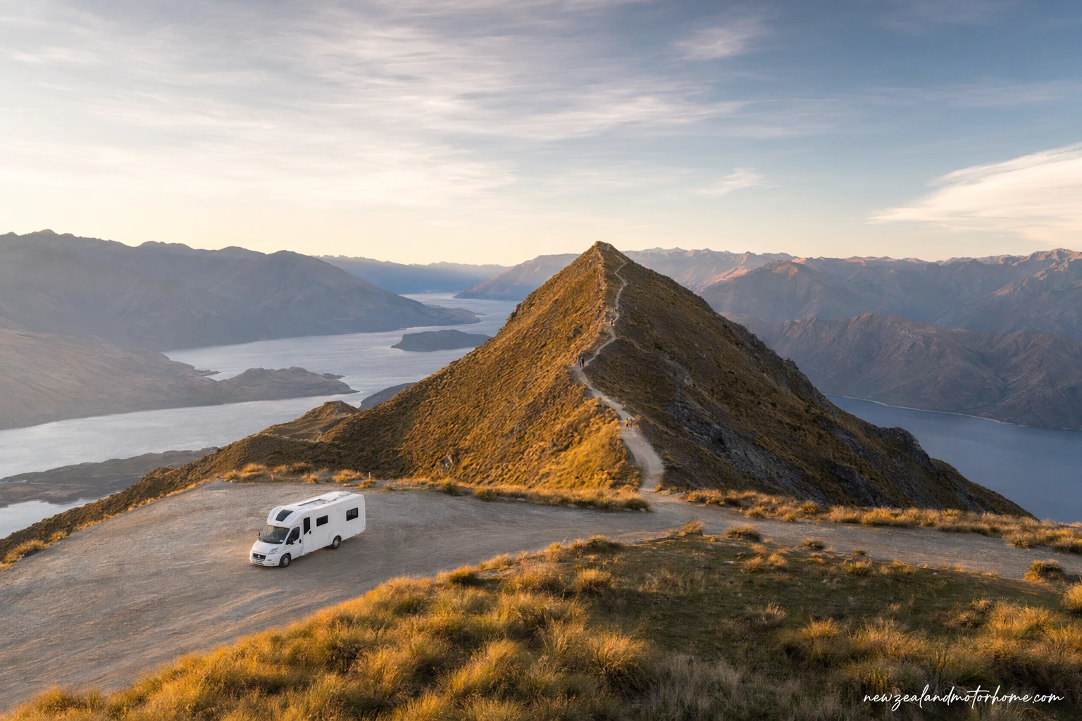 visiting roys peak wanaka by campervan — campervan travel