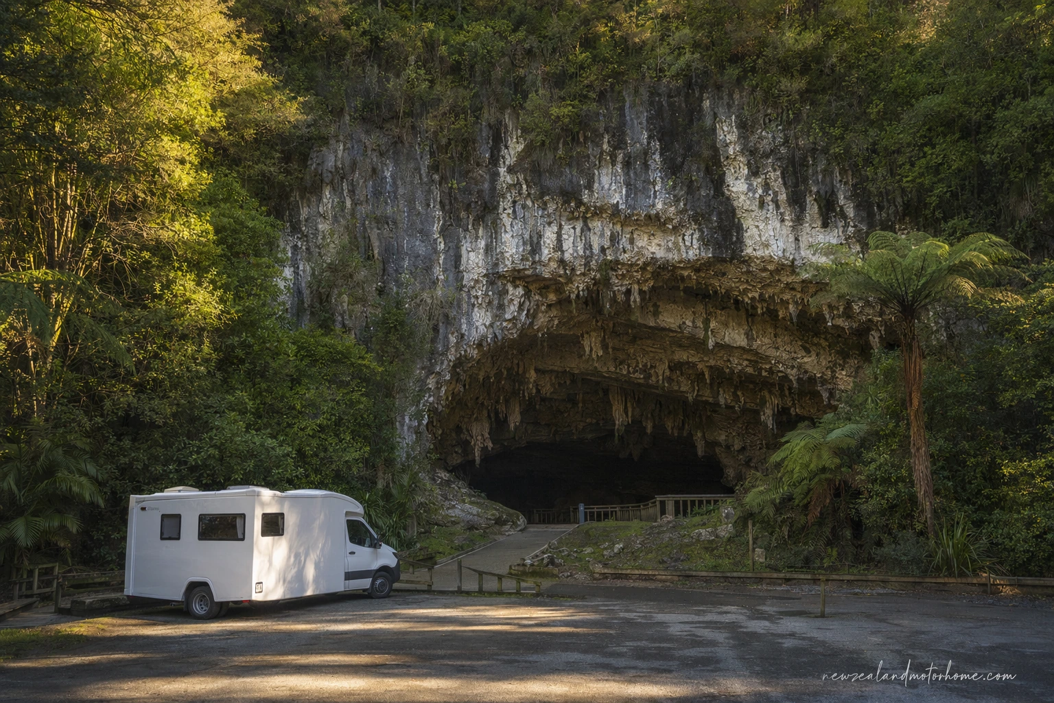 visiting waitomo glowworm caves by campervan — campervan travel
