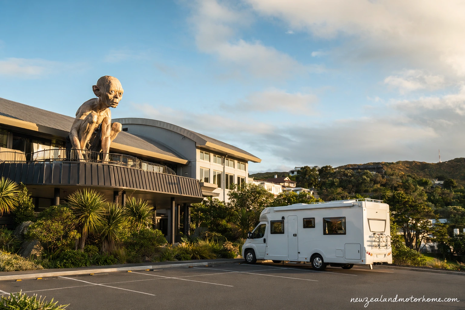 visiting weta workshop wellington by campervan — campervan travel