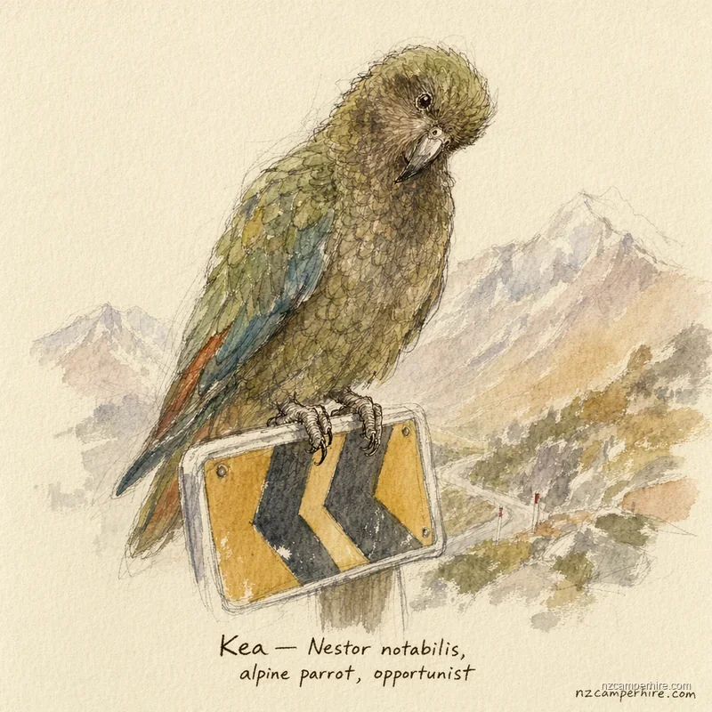 A small sketch from the queenstown