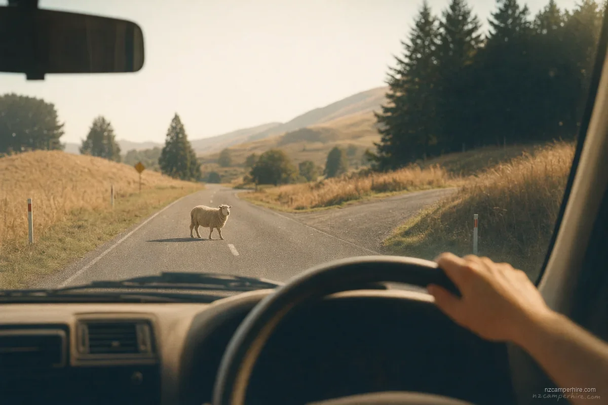 A quiet moment on the Greymouth to Christchurch — motorhome drive guide route